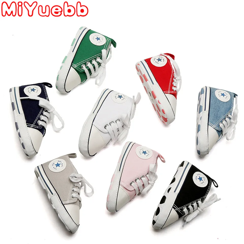 Детские кроссовки парусиновая обувь однотонная детская из искусственной кожи с