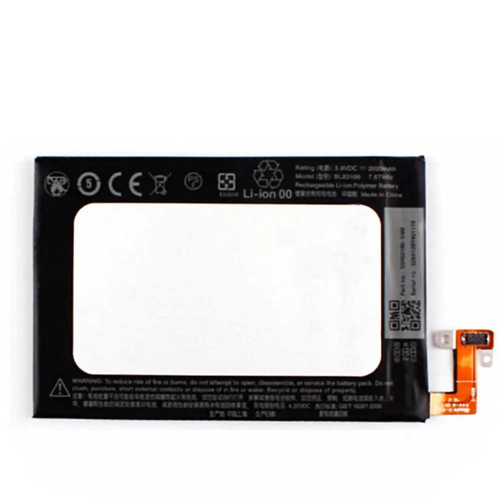 BL83100 батареи 2020 мАч для смартфона HTC Butterfly X920e Droid DNA Deluxe DLX One X5 THL21