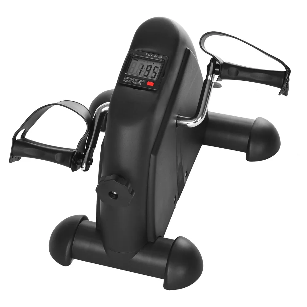 Крытый мини велотренажер домашний тренажер для мышц ЖК педаль с дисплеем Степпер