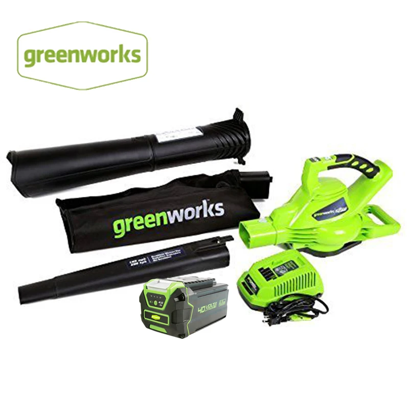 GreenWorks воздуходувка открытый сад DigiPro G MAX 40V Аккумуляторный переменной Speed185 миль в