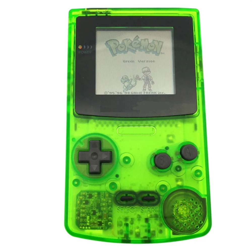 Восстановленный Перезаряжаемый для GameBoy цветная консоль GBC + игровая карта