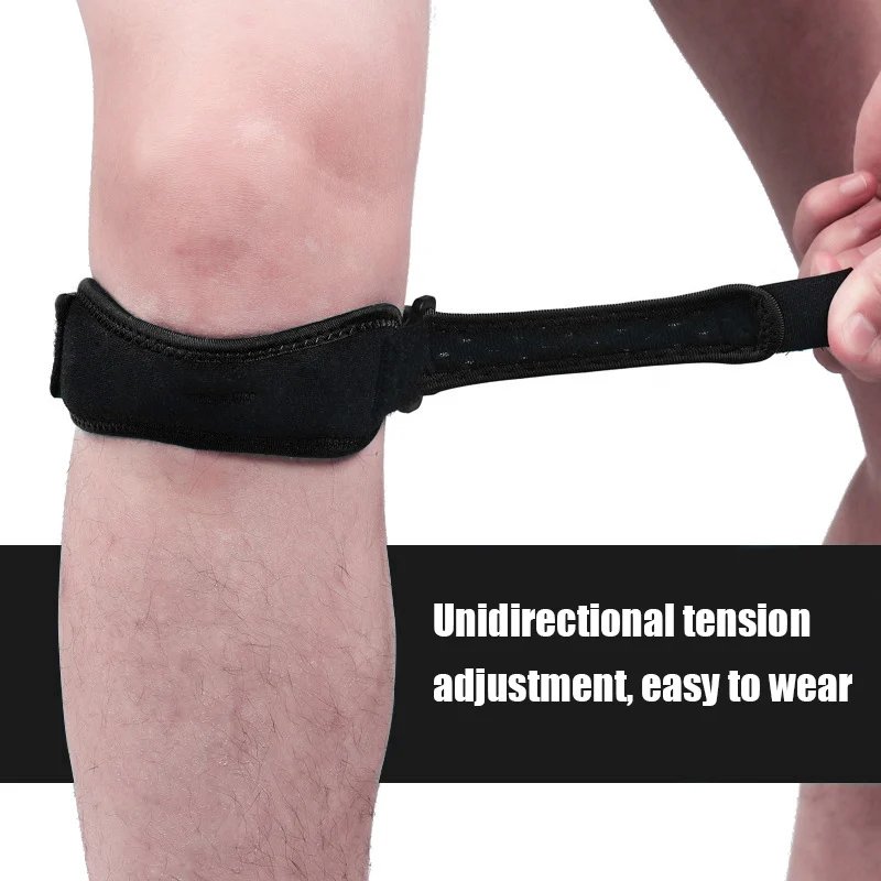 Мягкий наколенник защитный ремень Регулируемый дышащий коленной чашечки