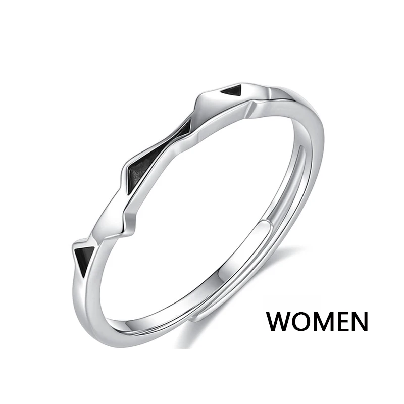 Кольца для влюбленных YIZIZAI кольцо с геометрическим рисунком женщин и мужчин