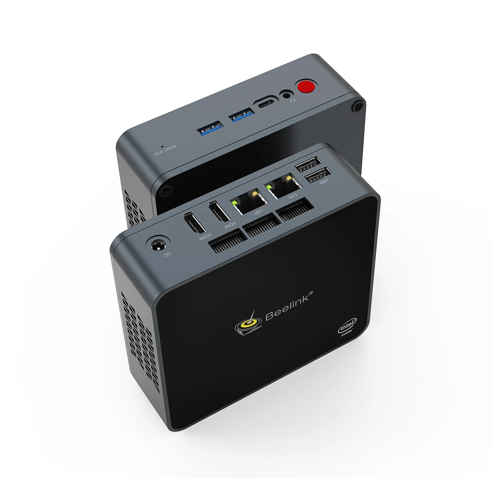 Beelink GK55 Windows 10 мини-ПК игровой Intel Gemini J4125 8 Гб 128 SSD WIFI 1000M LAN настольный компьютер VS GK