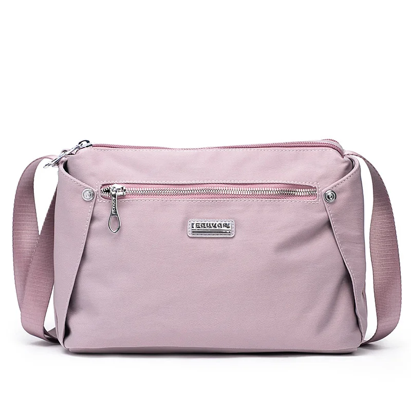 Fouvor Summer Fashion Women Messenger Bag Casual Oxford Female Shoulder Bags 2899-06 - Цвет: pink