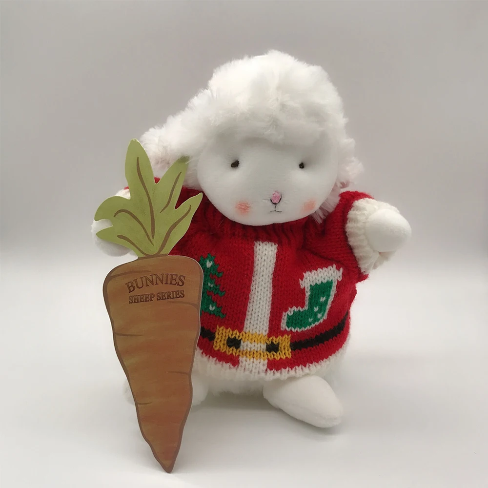 Куклы ягненка 17 см милые зайчики плюшевые игрушки мягкая набивная овечка кукла
