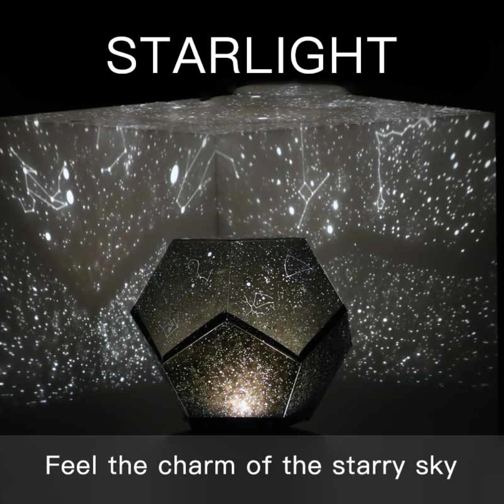 

Christmas and New Year home decoration starry sky projection lamp LED USB charging bedroom lamp table decoration Christmas gifts