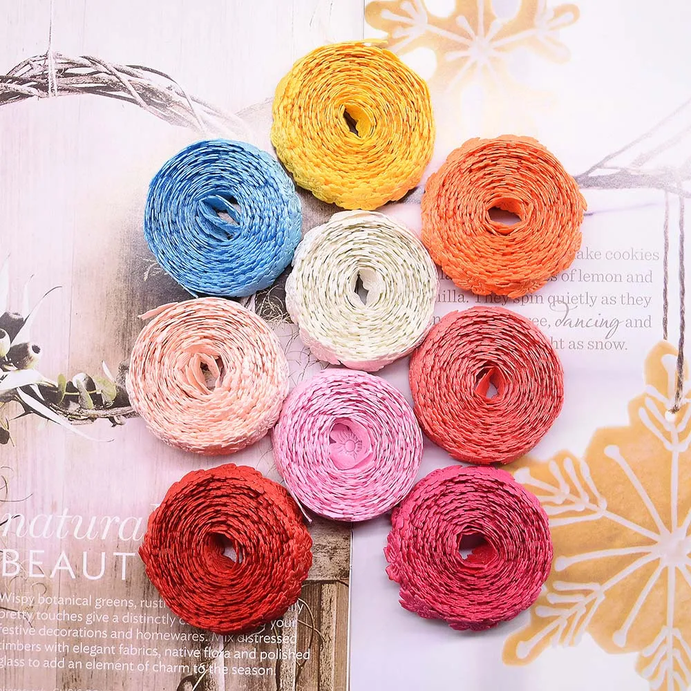 Цветная кружевная лента с вышитыми цветами вишни 5 ярдов 2 см для свадебной