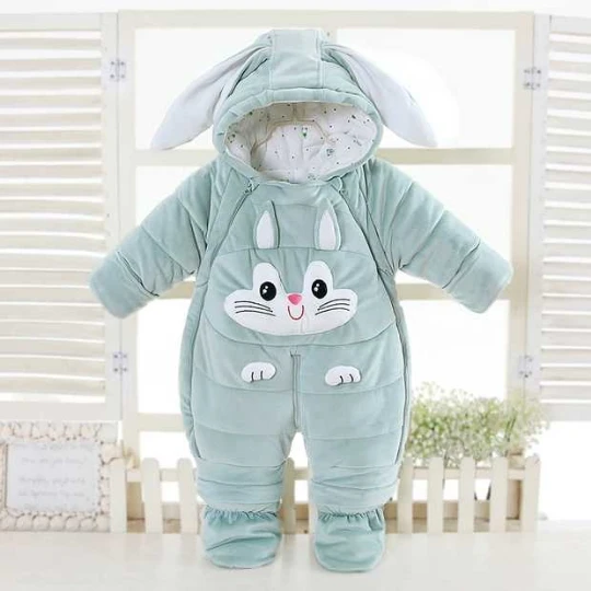 Детский зимний пуховой комбинезон для мальчиков и девочек зимняя теплая парка