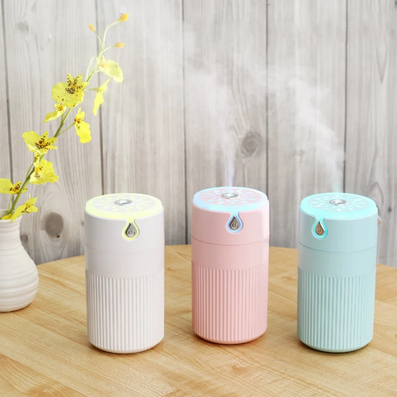

Sale USB Ultrasonic Humidifier, Essential Oil Diffuser, Night Light, Portable Vaporizer,Colorful lights 420ml HOT New