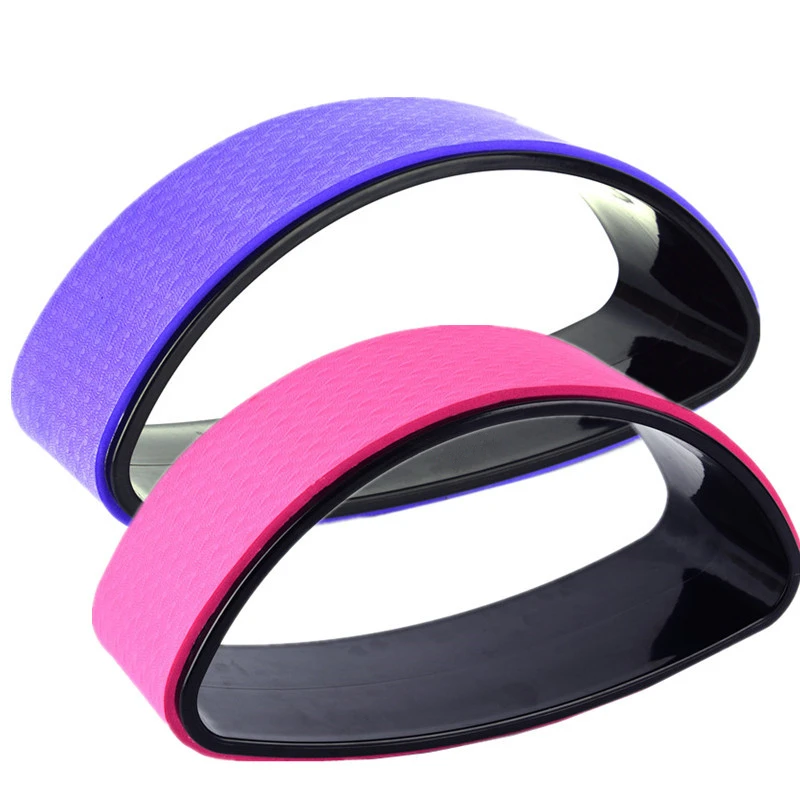 Противоскользящее колесо для йоги коррекция фигуры круг фитнес Пилатес