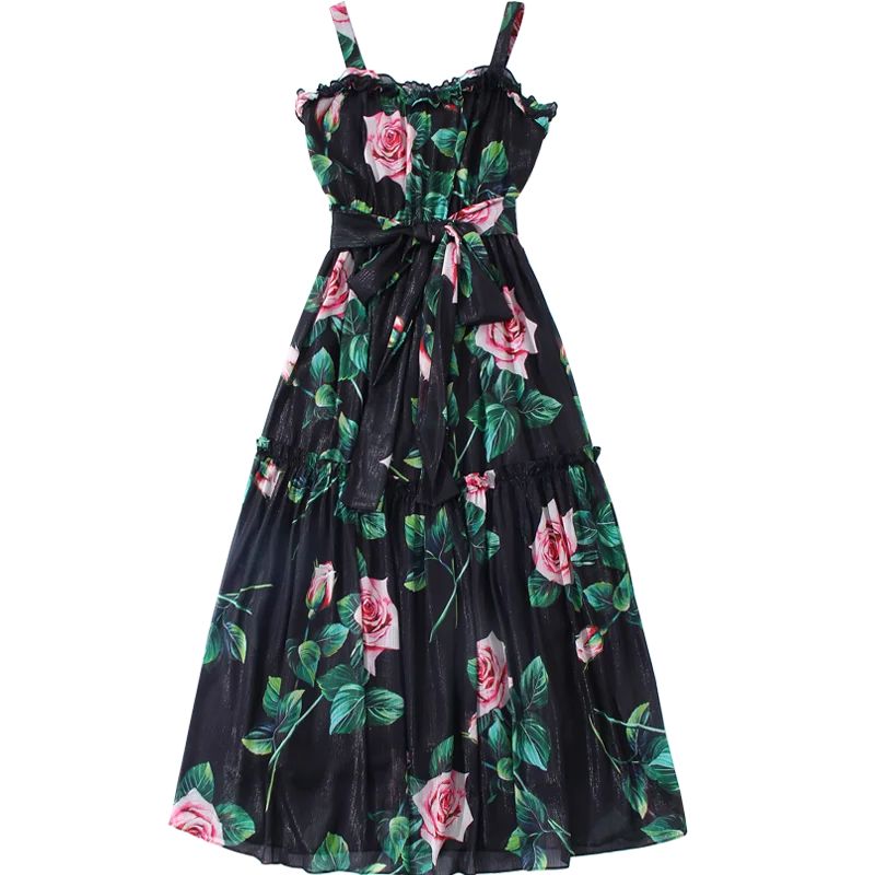 Женское модельное платье на бретельках дизайнерское привлекательное