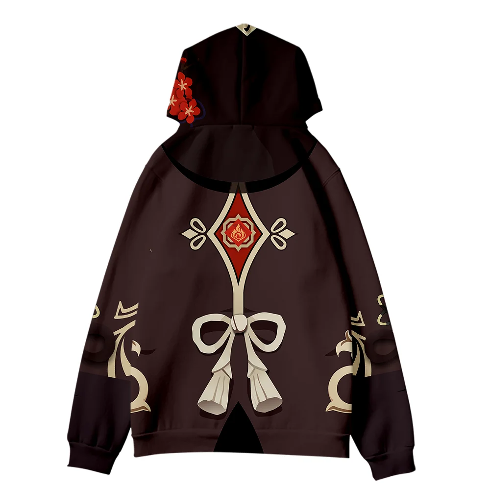 

Genshin Impact cosplay 3D printed hoodies walnut autumn sommelier sweatshirt sportswear Japanese woman/man/kid/hooded pullover