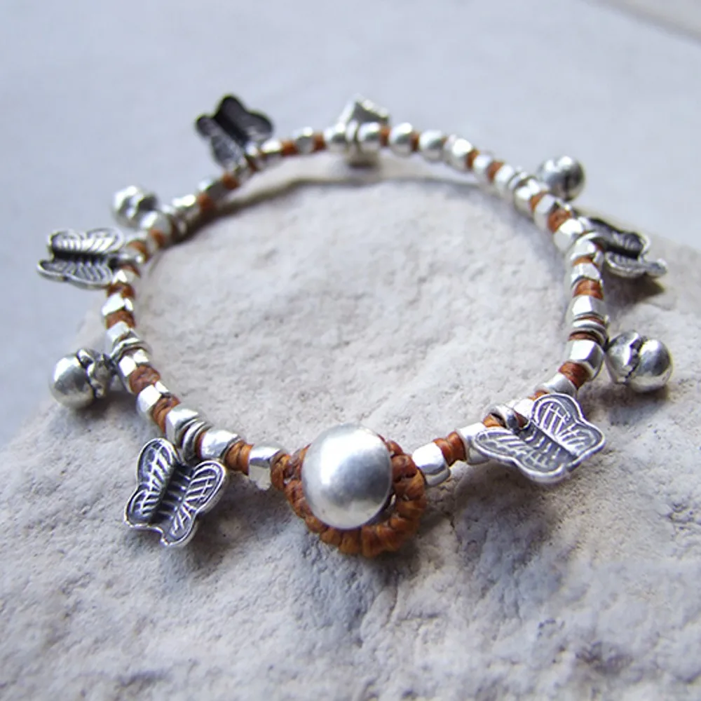 Лучшее Таиландские оригинальные браслет из восковой верёвки цвета