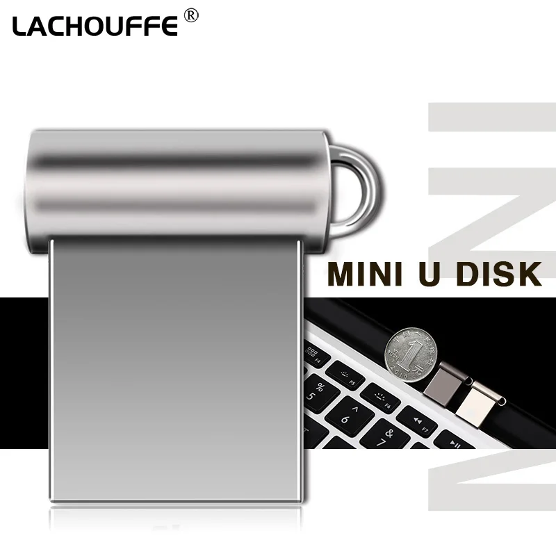 Модный супер мини металлический usb флэш-накопитель 4 ГБ 8 ГБ 16 ГБ флеш-накопитель 32 Гб 64 ГБ usb 2,0 флеш-накопитель Флешка