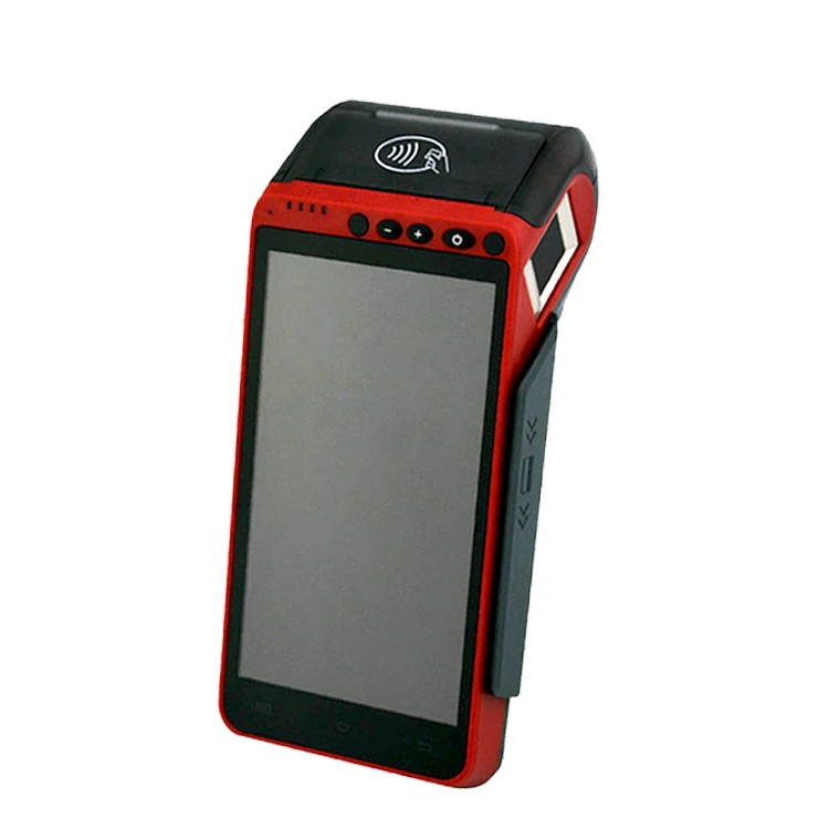 

4G WIFI BT Android POS Handheld Smart POS terminal With Barcode Scanner Thermal Printer Z100