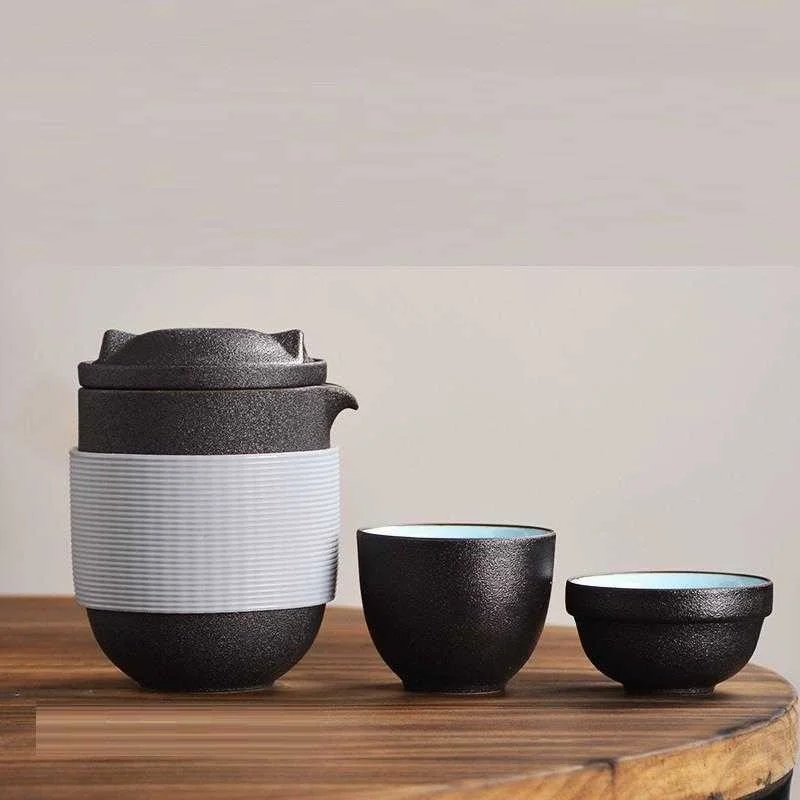 

Wedding Kung Fu Travel Bedroom Decor Chinese China Vintage Mutfak Kitchen Teaware Pot Home Decoration Accessories Teapot Tea Set