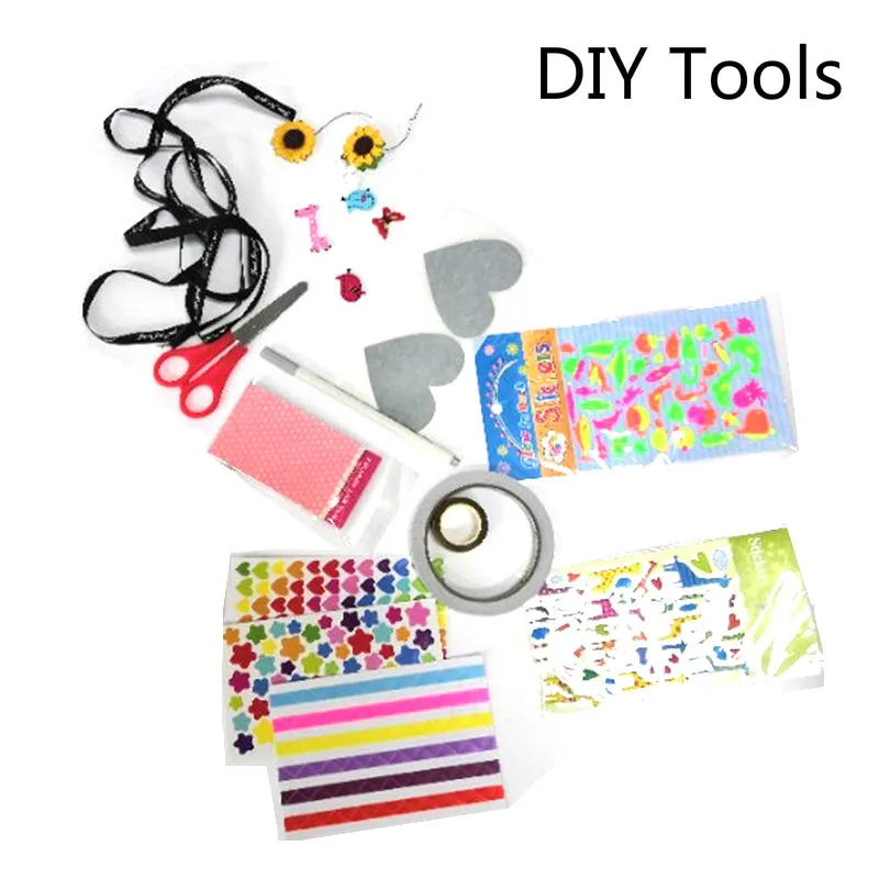 DIY Tools Сюрприз взрыв коробка комплект любовь памяти DIY Творческий скрапбук фотоальбом для юбилея подарок на день рождения Валентина свадьба - Цвет: DIY Tools