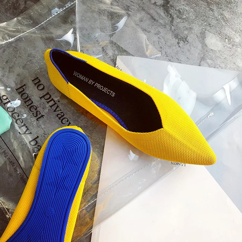 Роскошная дизайнерская обувь для женщин туфли на плоской подошве дышащие