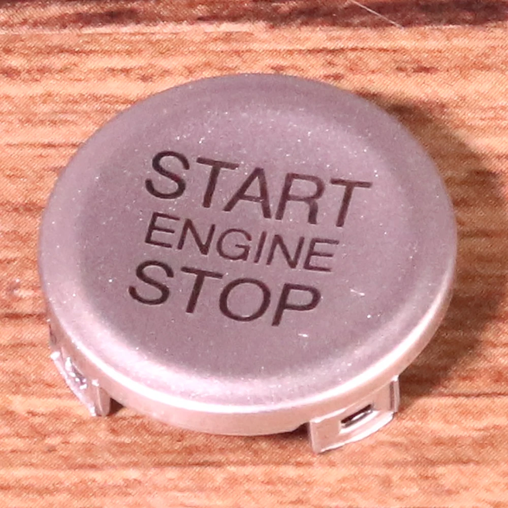 1X ABS сине-серебристая красная кнопка включения и остановки двигателя Накладка