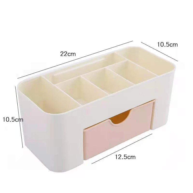 

Plastic Makeup Organizer Box Drawer Divider Cosmetic Jewelry Display Box Bedroom Organizer Large-capacity Household Storage New
