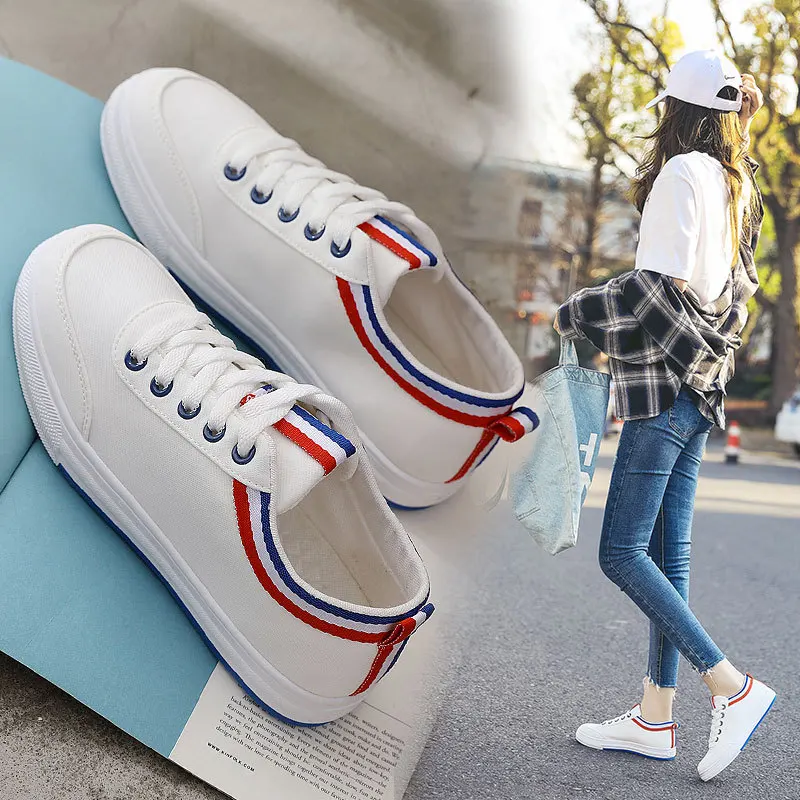 Новинка весна осень 2020 женские туфли с вулканизированной подошвой