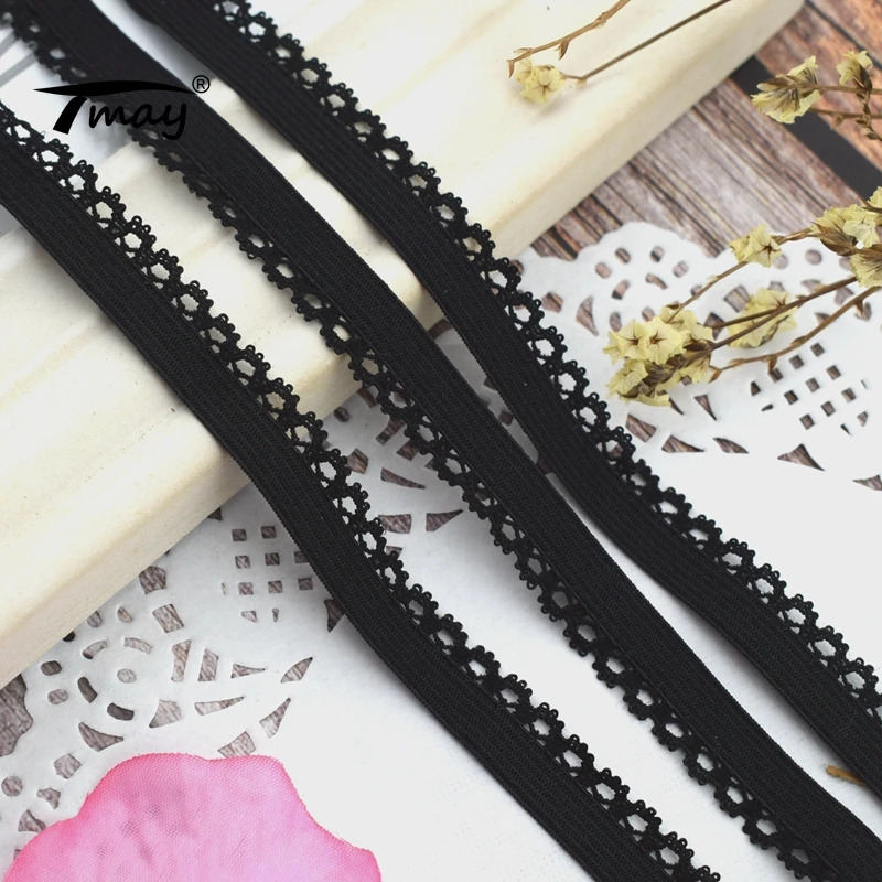 #1721 чистый эластичные женские сапоги черного цвета кружевные ленты с отделкой 8