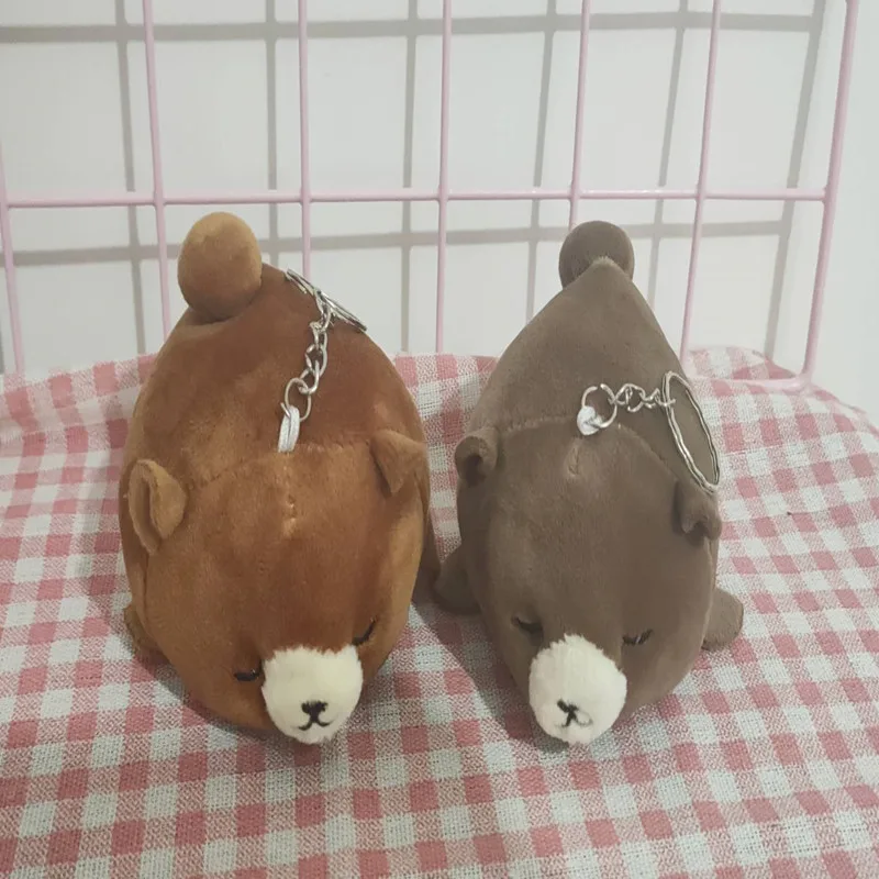 Четырехсторонний тянущийся супер мягкий плюшевый подвесной медведь брелок для