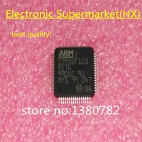 free shipping 10pcslots stm32f103ret6 stm32f103 qfp 64 new original ic in stock