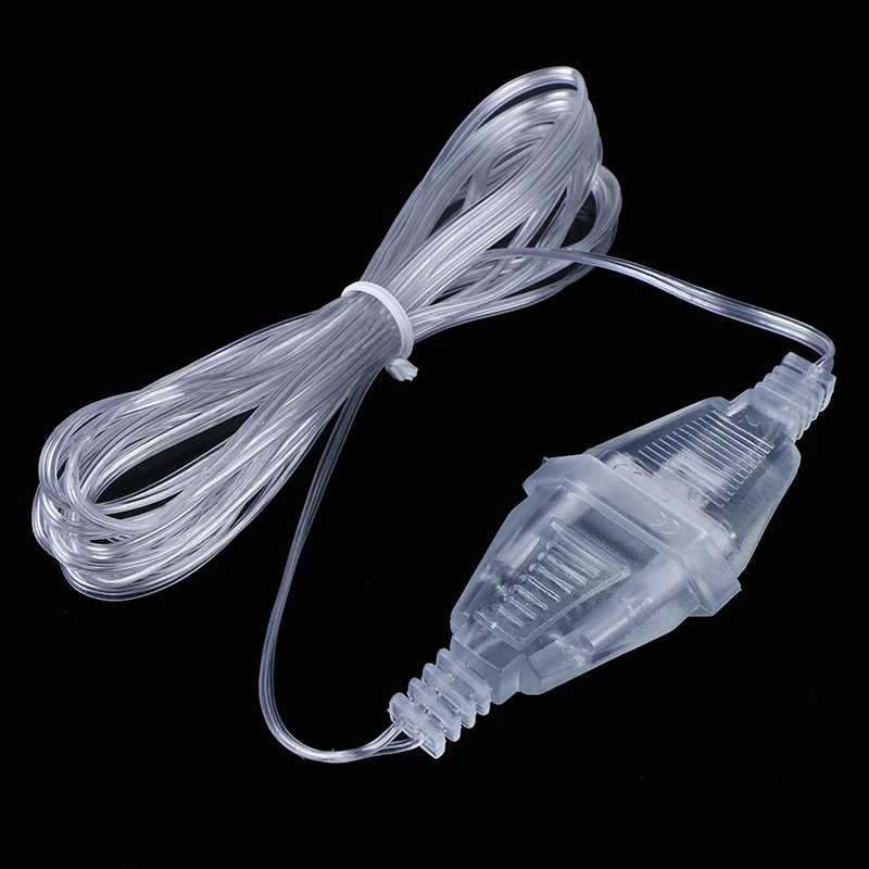 

3Meters EU Power Extension Cable Plug Standard Power Extension Cord For Home Holiday Led String Light Christmas Lights