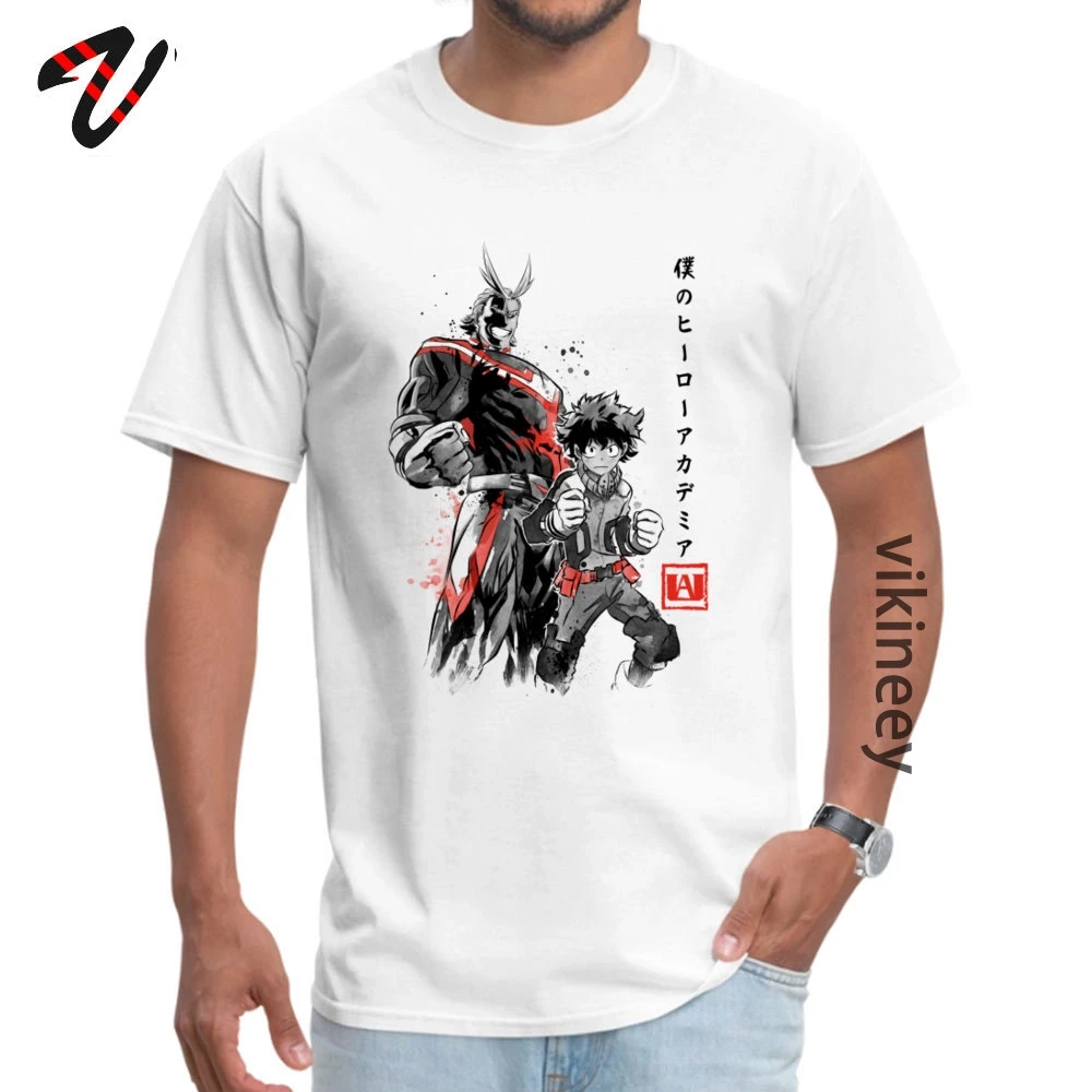 Футболки с надписью Моя геройская Академия один для всех Midoriya Izuku Boku Нет героев