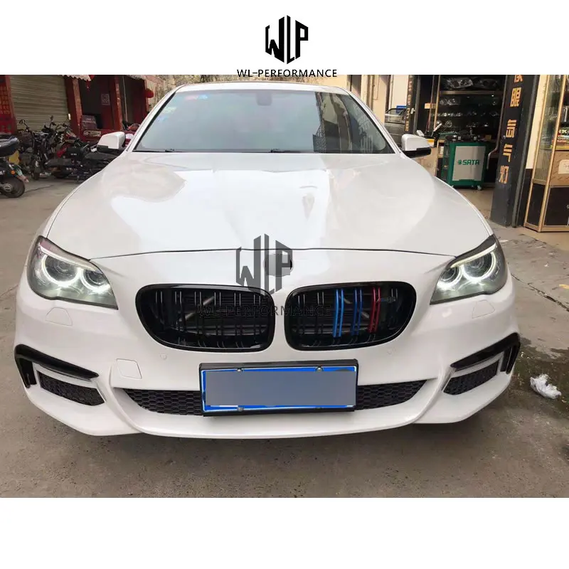 G30 G38 m Style Pp Unpainted Front Bumper Rear with Light Tail Tube for Bmw 5 Series F10 F18 523 528 Body Kit 10-17 |