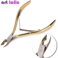 nail cuticle nipper double spring stainless steel jaw 14 best nail tool to remove dead skin on finger and toe cutter