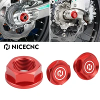 nicecnc for beta rr rrs rr s 2t 4t 125 200 250 300 350 390 430 450 480 498 racing standard front rear wheel axle nut screw bolt