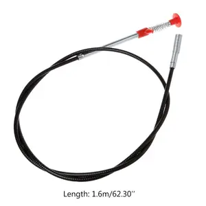 Гибкий захват из нержавеющей стали, длинный захват с пружиной, для очистки туалета, кухни, канализационные принадлежности, длина 1,6 м