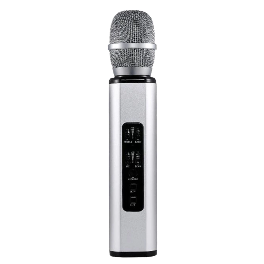 

Многофункциональный беспроводной Bluetooth-микрофон для караоке, двойные динамики, портативный умный микрофон для караоке
