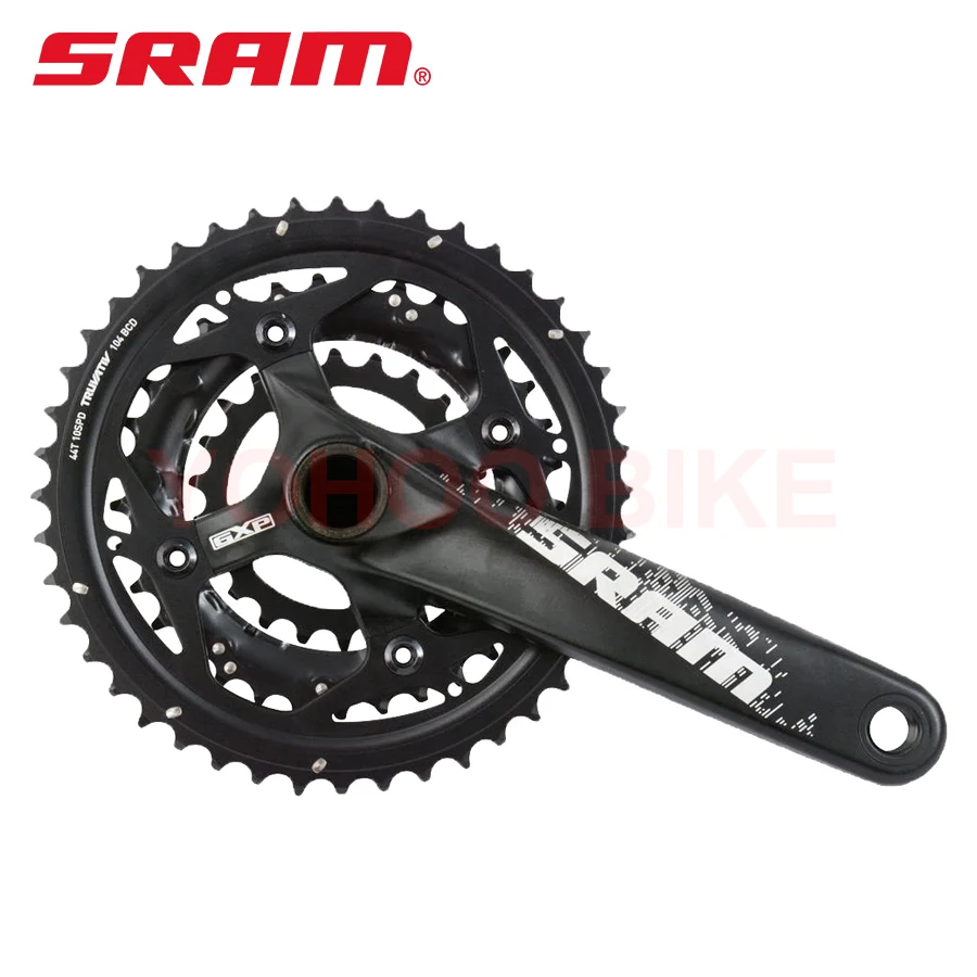 SRAM велосипед коленчатый Набор 30 скоростей цепь кольцо 22T 33T 44T S1000 GXP BB тройной 170 мм
