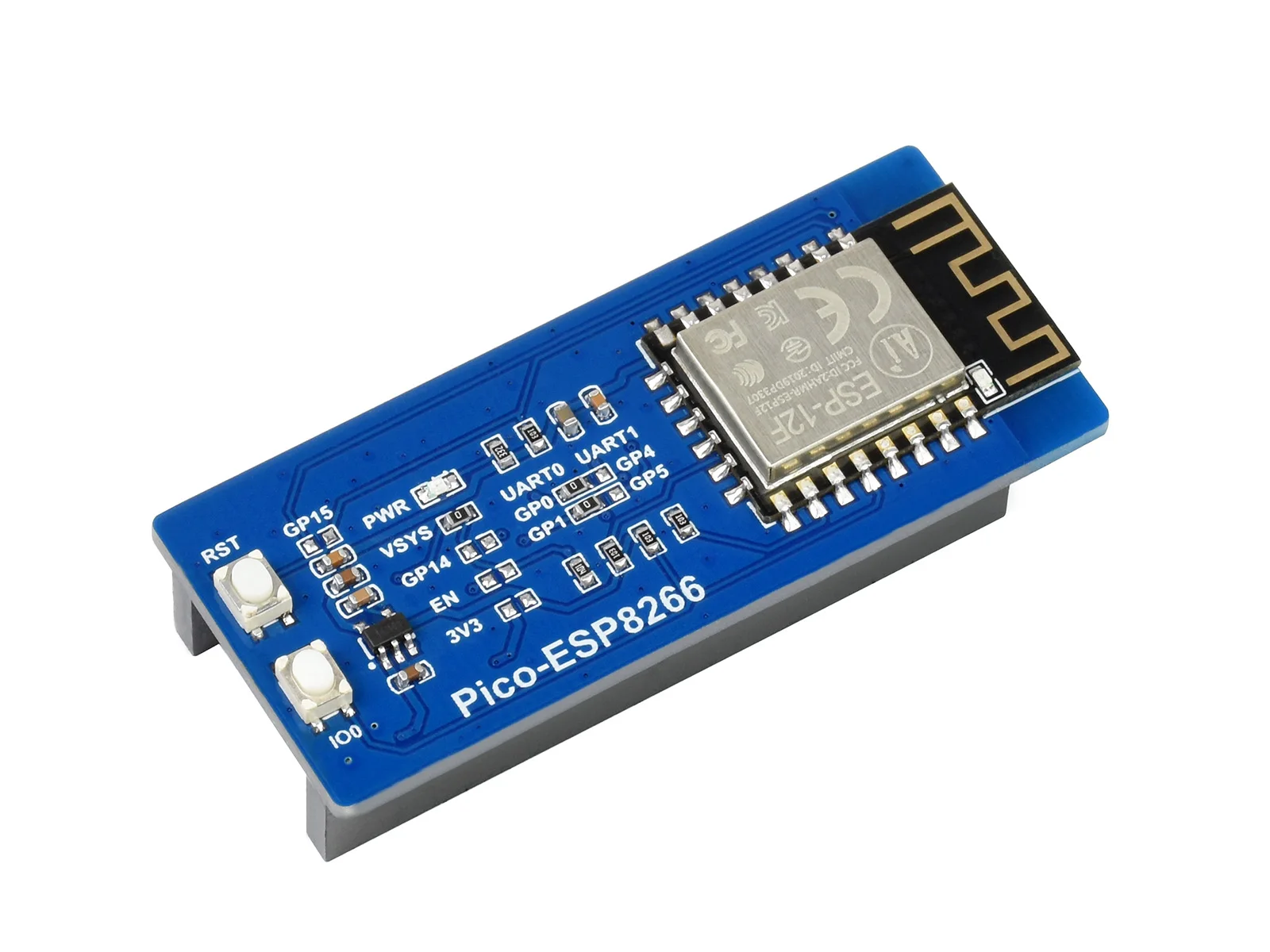 Модуль Wi-Fi Waveshare ESP8266 для Raspberry Pi Pico модуль расширения на основе поддерживает