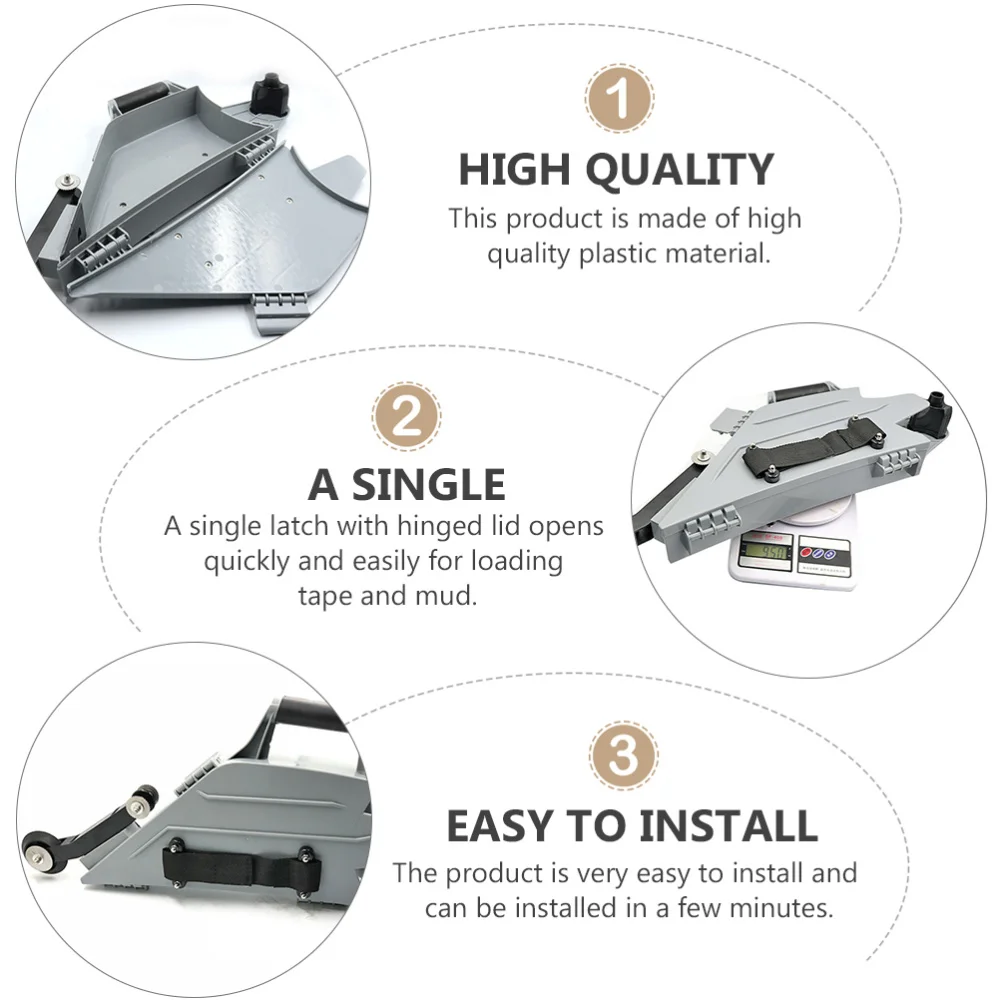 

1Pc Gypsum Board Joint Tool Hand Operation Caulking Tool Quick Clamping Tool