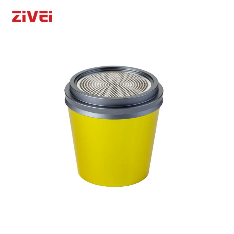 

ZIVEI C6 Yellow Portable Wireless Bluetooth 5.0 3W Speakers With Powerful Soundbox Bass Radiator For Outdoors Home