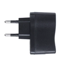 AC 110 V-240 V к DC 5V 0.5A 500mA USB к ЕС вилка адаптер питания зарядное устройство