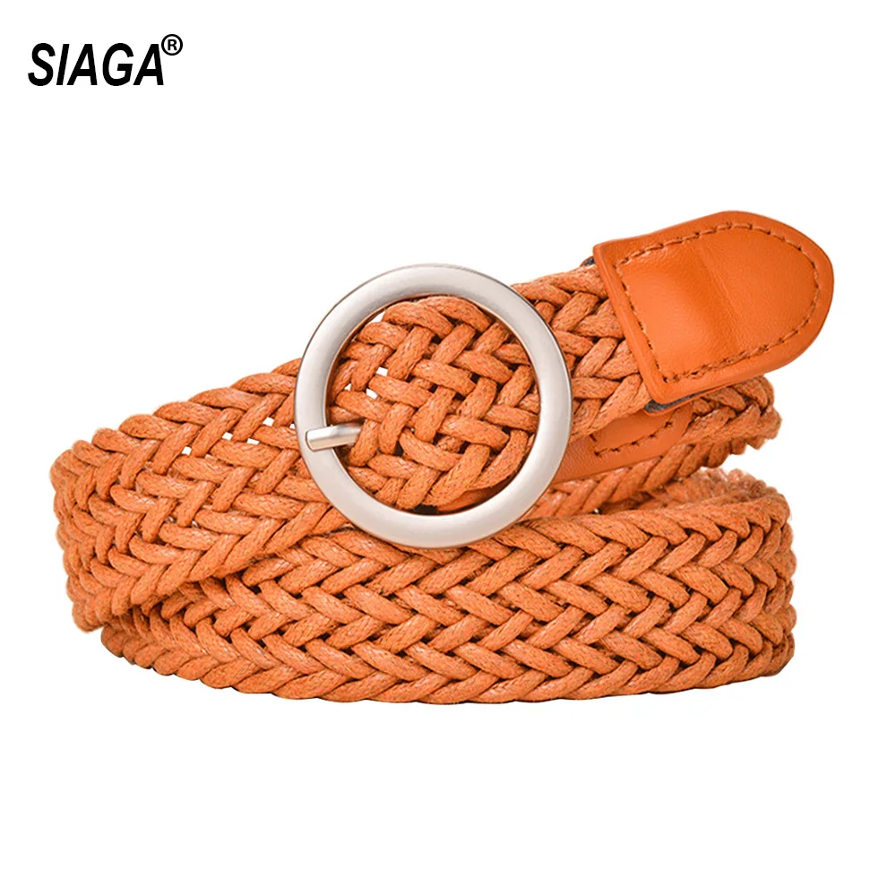 Пояс эластичный женский Плетеный длиной 110 см AK046 | Аксессуары для одежды