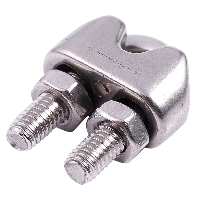 

4Pcs Stainless Steel Cable Clip Saddle Clamp & 20Pcs Stainless Steel 2-Hole Rigid Pipe Straps Clamp for 12mm Dia Tube