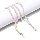 Цепочка для очков, шнурок для маски, шнурок для очков, разноцветная, бусины в виде риса