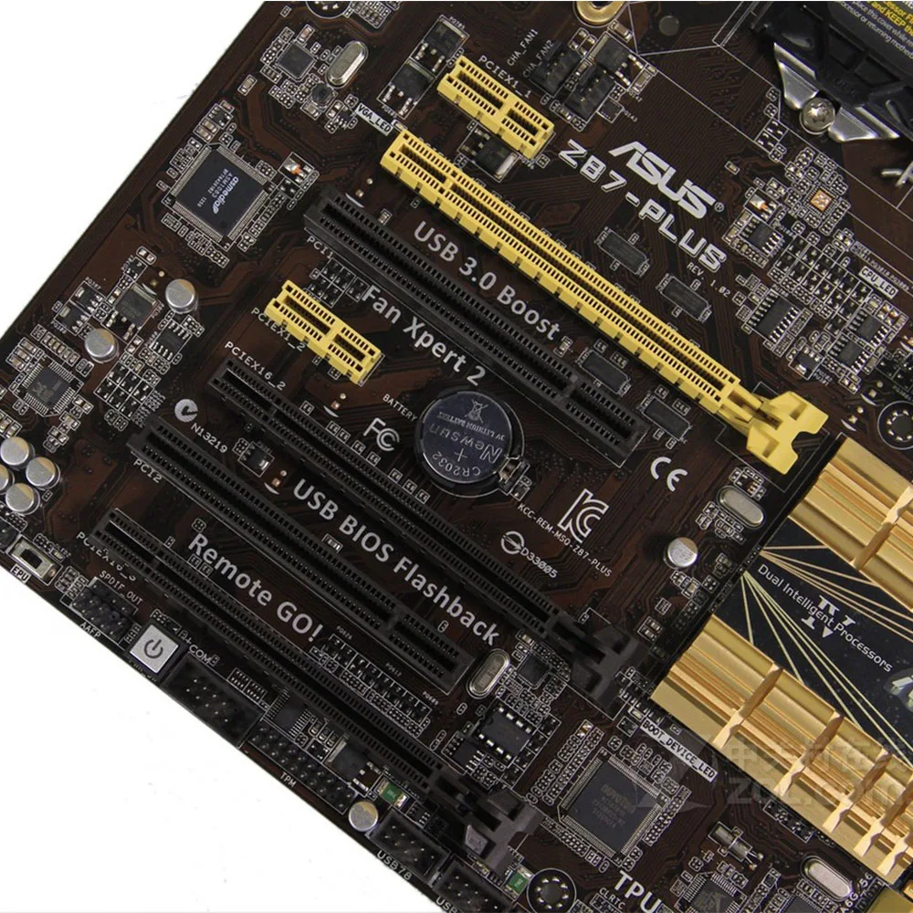 Asus Z87-PLUS Intel Z87 оригинальная б/у материнская плата с разъемом LGA 1150 Core i7/i5/i3/Pentium/Celeron