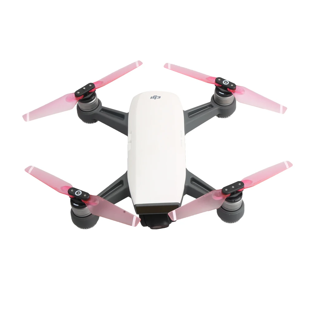 4 шт. пропеллеры для DJI Spark Drone с полупрозрачными лезвиями запасные части
