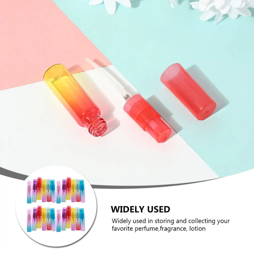 

24pcs 5ml Perfume Bottles Colorful Fine Mist Sprayer Empty Spray Bottles