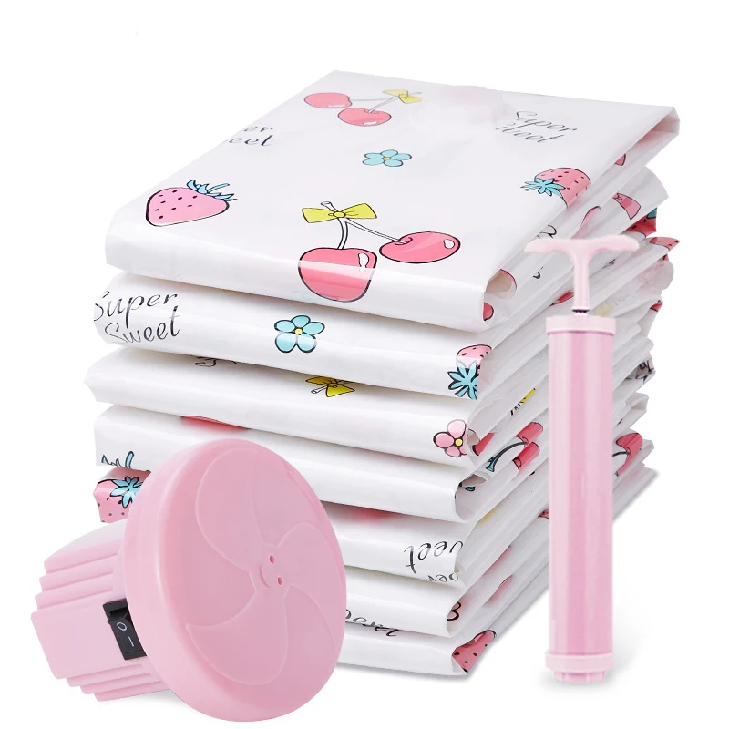 Вакуумная компрессионная сумка для хранения 4 шт./компл. подходит путешествий