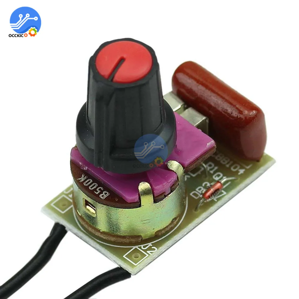 Модуль диммера 100 Вт модуль регулирования скорости переключатель DIY Kit для Arduino