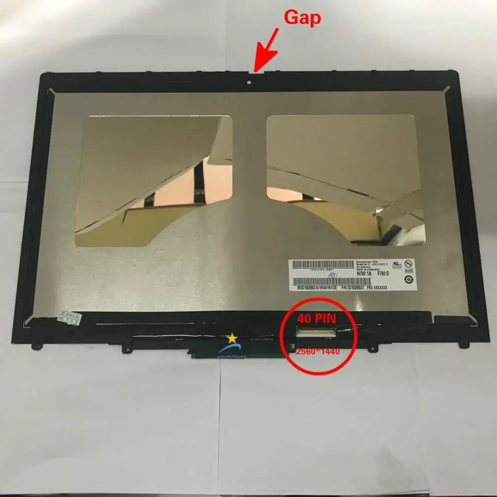 01YT250 оригинальный новый полный lenovo X1 YOGA 3rd Gen (20LF) 14 0 ''QHD lcd светодиодный